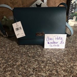 BNWT Teal Kate Spade Purse
